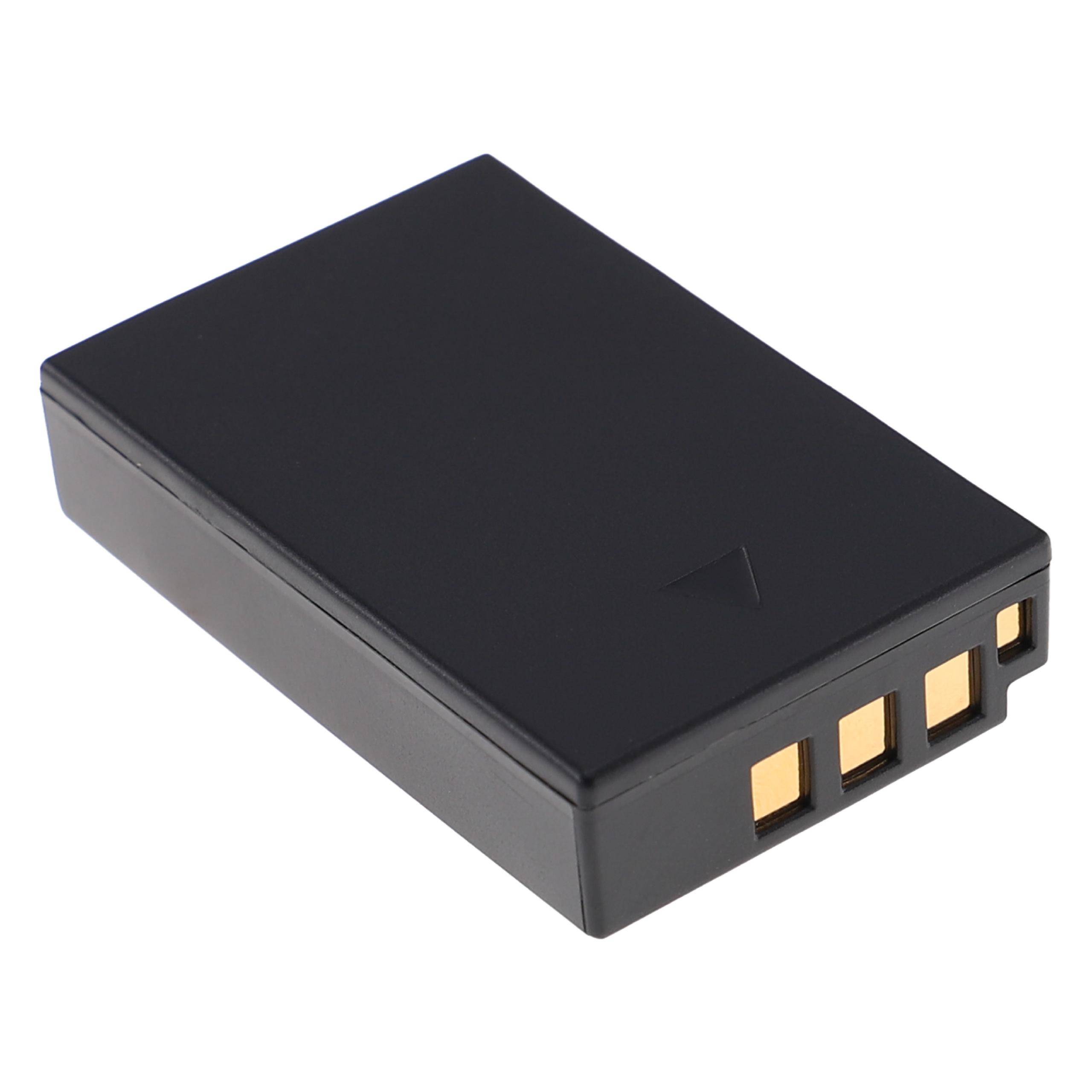 EXTENSILO 3x Akku Ersatz für Olympus PS-BLS5, BLS50, BLS-5, BLS-50 für Kamera (1000 mAh, 7,4 V, Li-Ion), Infochip