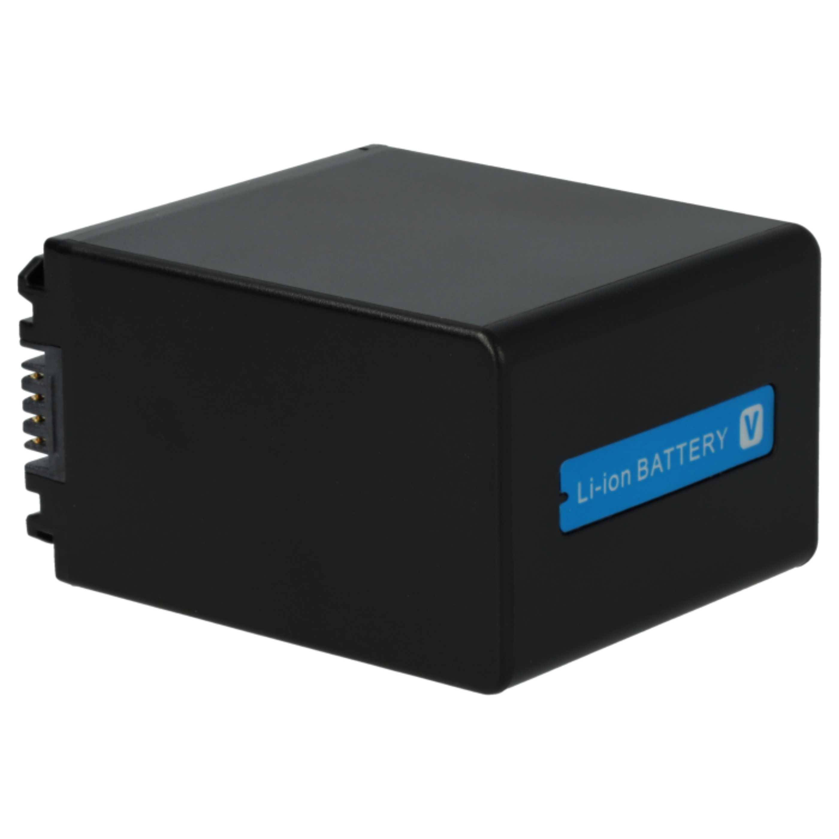 EXTENSILO 3x Akku kompatibel mit Sony HDR-CX360VE, HDR-CX410VE, HDR-CX450, HDR-CX370V, HDR-CX370 Kamera (3300 mAh, 7,4 V, Li-Ion)