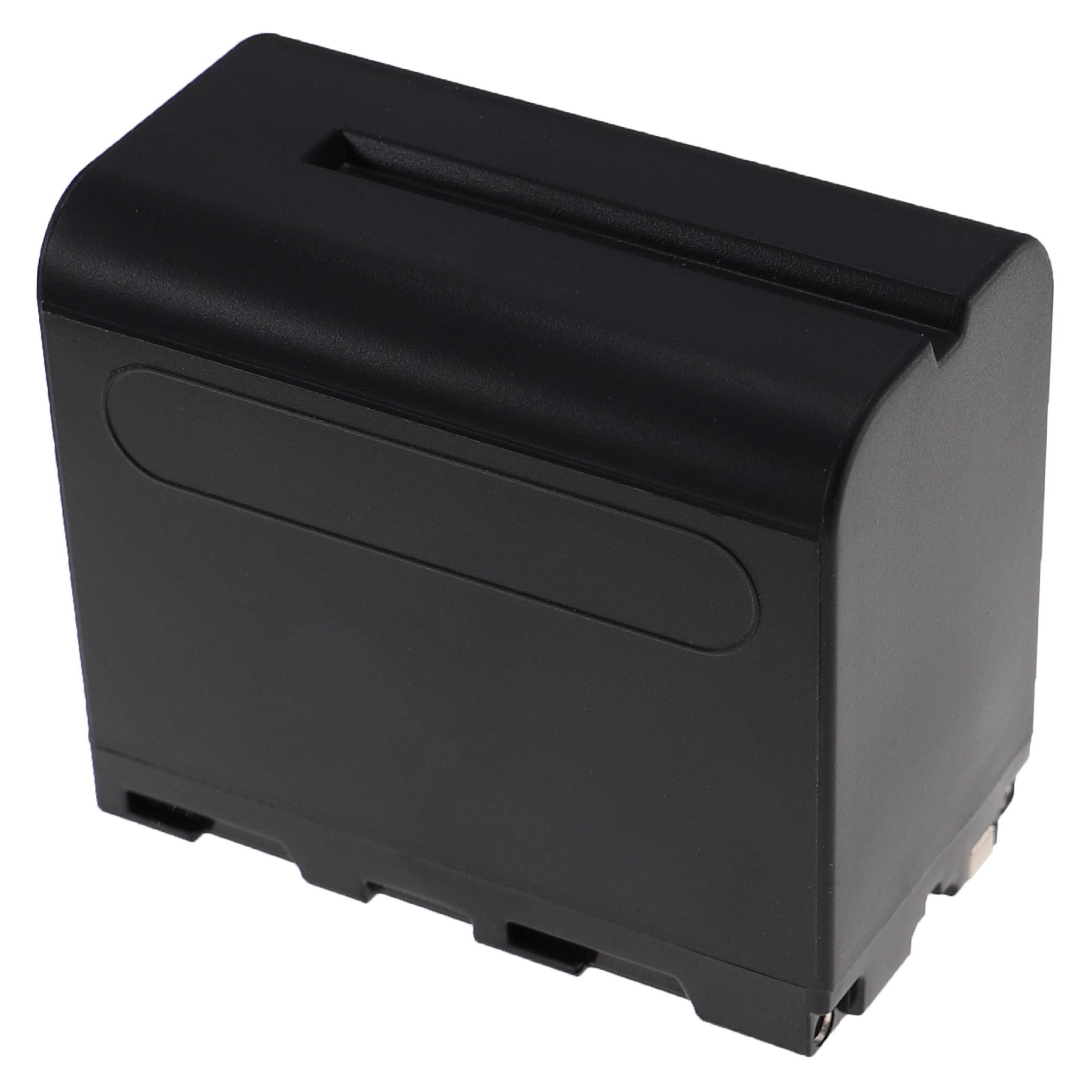 EXTENSILO Akku kompatibel mit Yongnuo YN-900 II CRI 95+ 3200 - 5500K, YN-900 II CRI 95+ 5500K, YN-900 LED Kamera (6600 mAh, 7,4 V, Li-Ion)