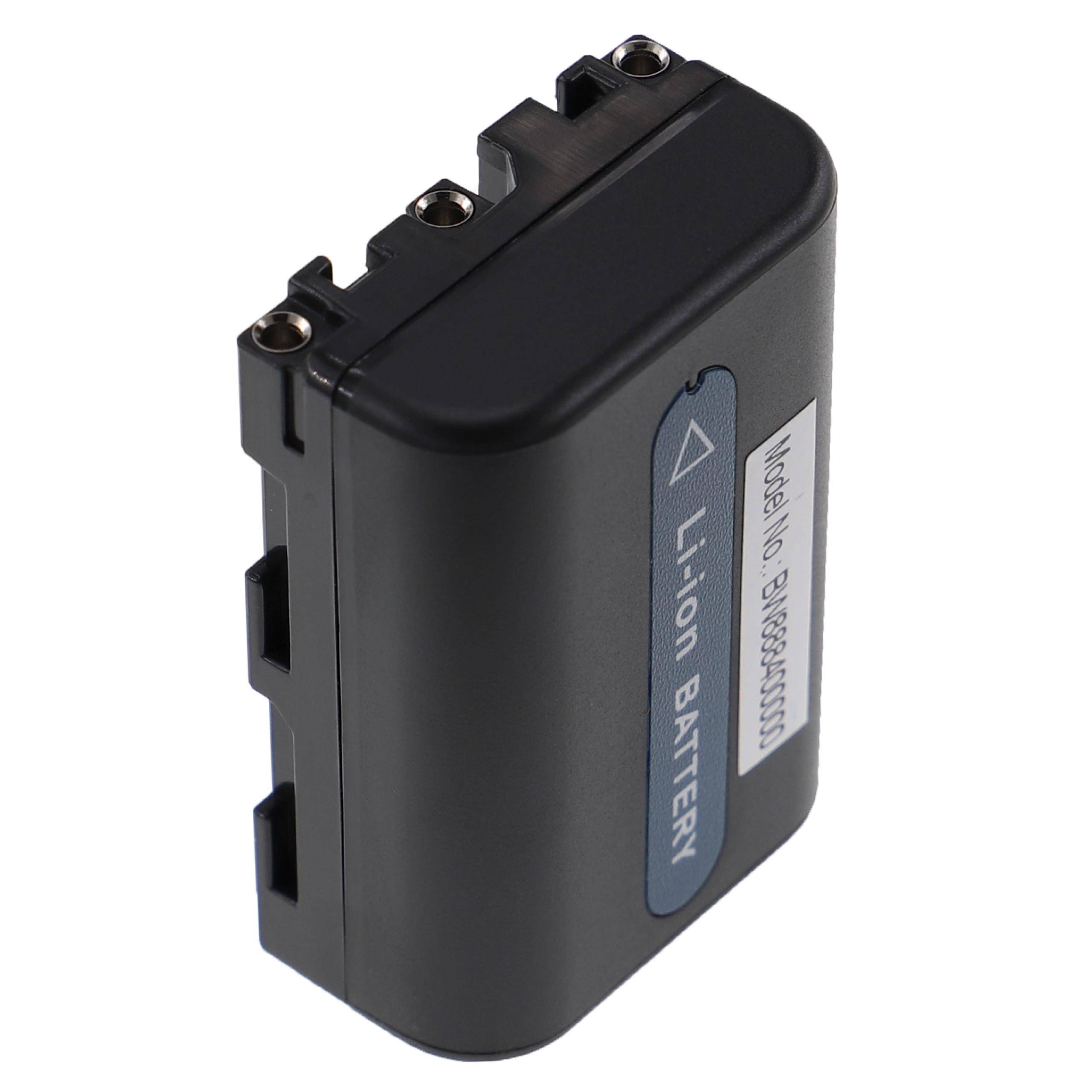 EXTENSILO 3x Akku kompatibel mit Sony DCR-TRV14E, DCR-TRV15, DCR-TRV15E, DCR-TRV16, DCR-TRV17, DCR-TRV18 Kamera (1600 mAh, 7,4 V, Li-Ion)