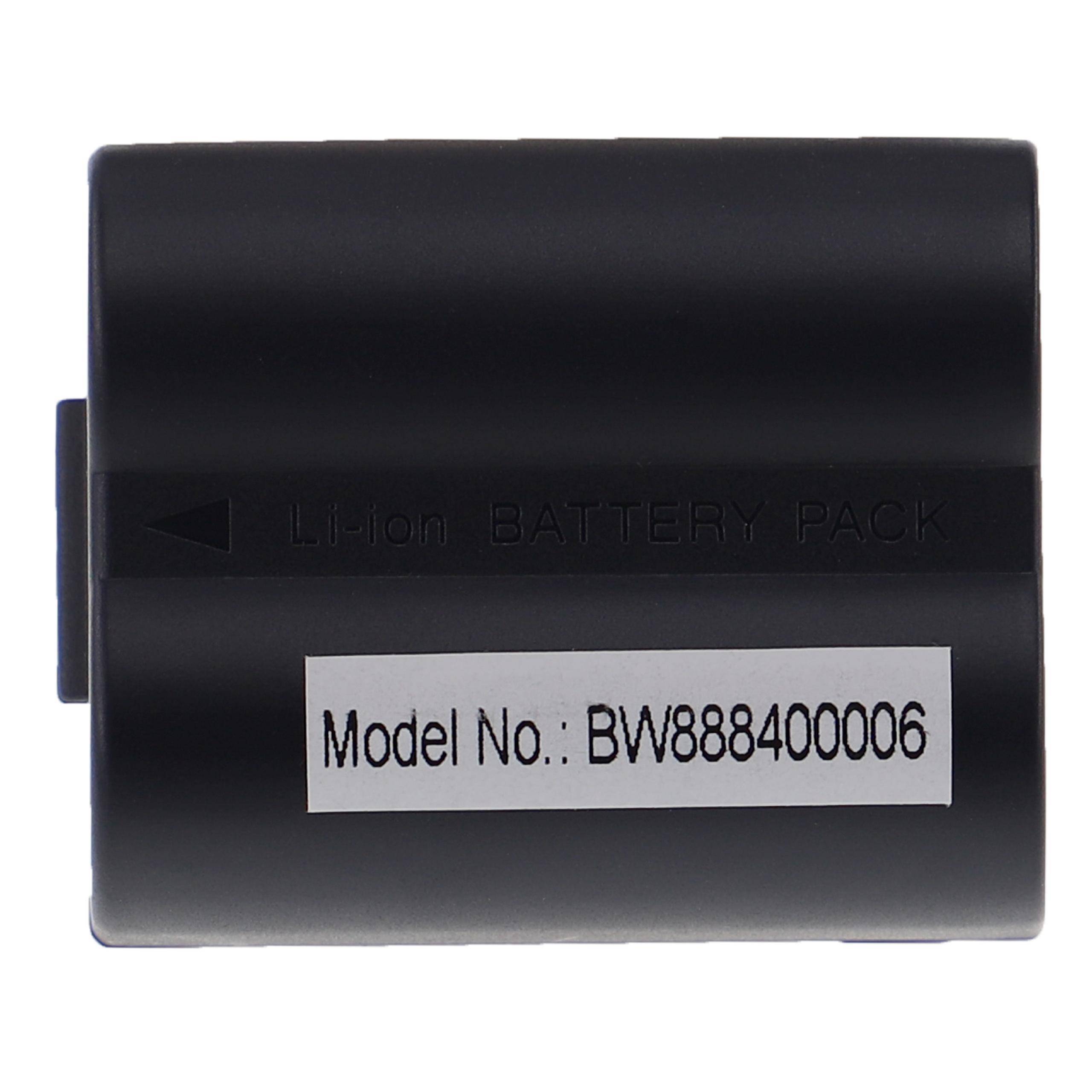 EXTENSILO 3x Akku kompatibel mit Panasonic Lumix DMC-FZ18, DMC-FZ30, DMC-FZ28, DMC-FZ38, DMC-FZ35 Kamera (750 mAh, 7,2 V, Li-Ion)