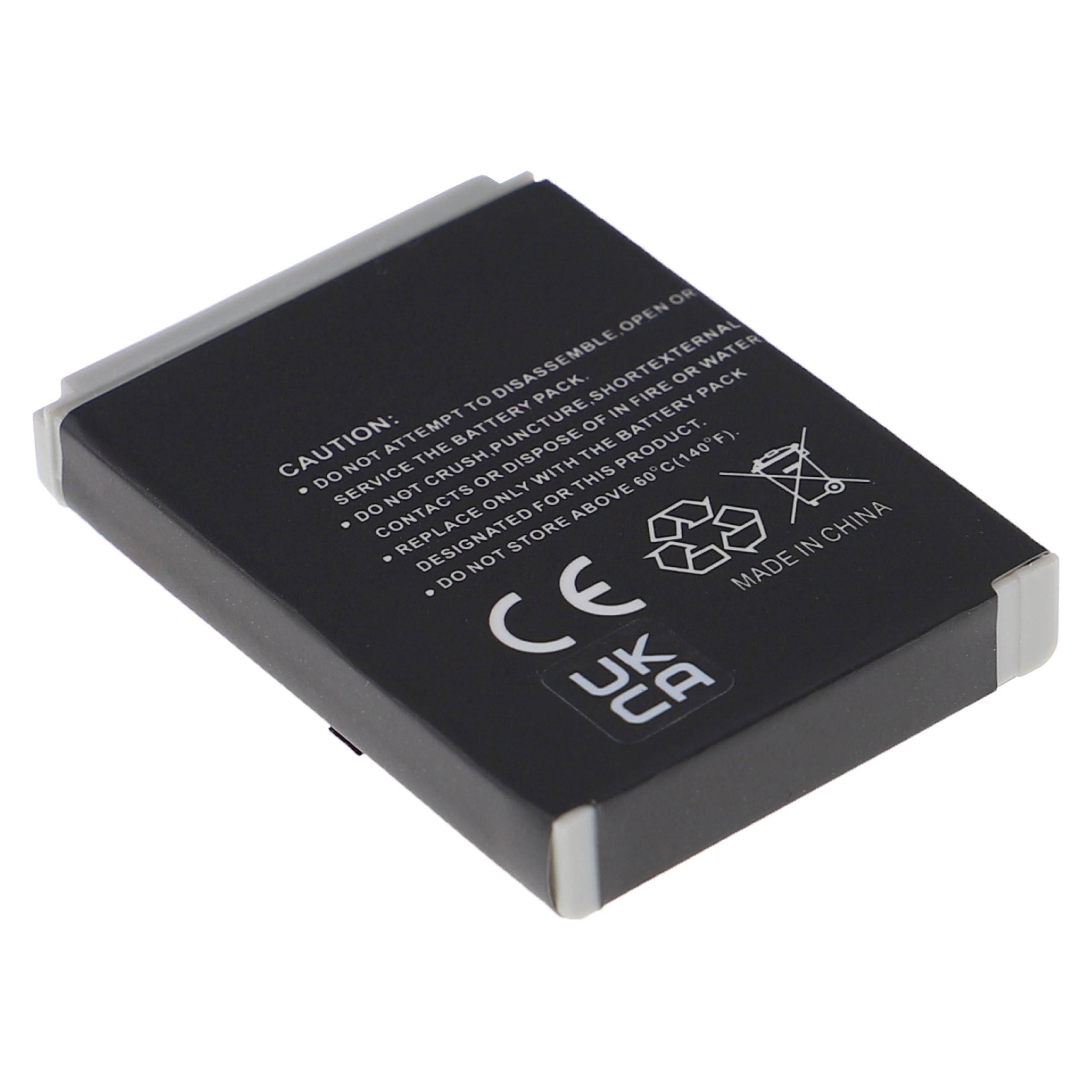 EXTENSILO 3x Akku kompatibel mit Agfa Agfaphoto 4Ti | Kamera (800 mAh, 3,7 V, Li-Ion)