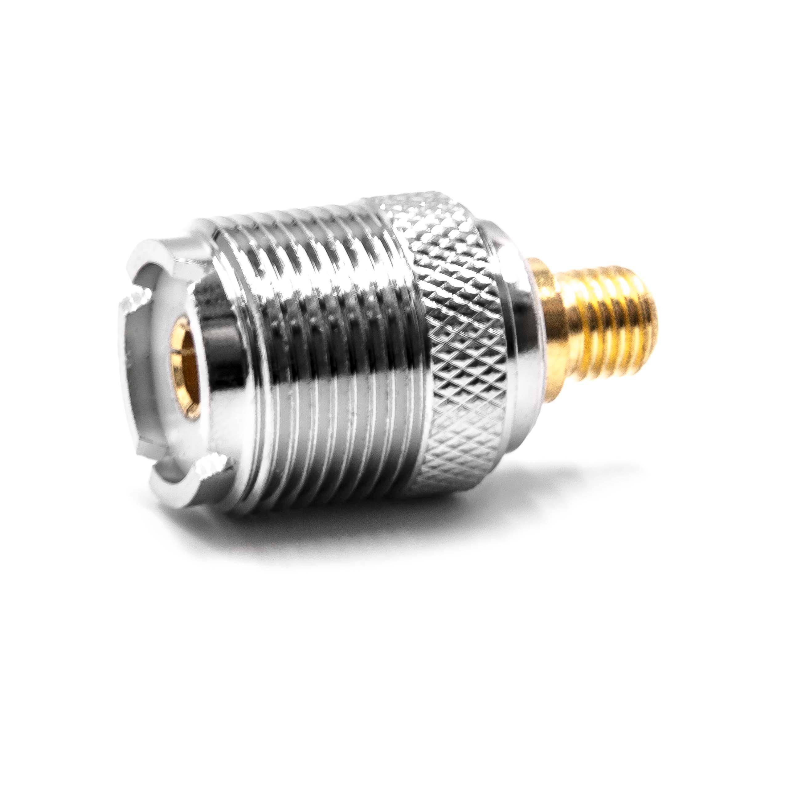 vhbw PL259 Antennenadapter kompatibel mit Motorola PTX760 Plus, R400, SP10 Walkie-Talkie, Handheld - Koaxial Antenne Adapter