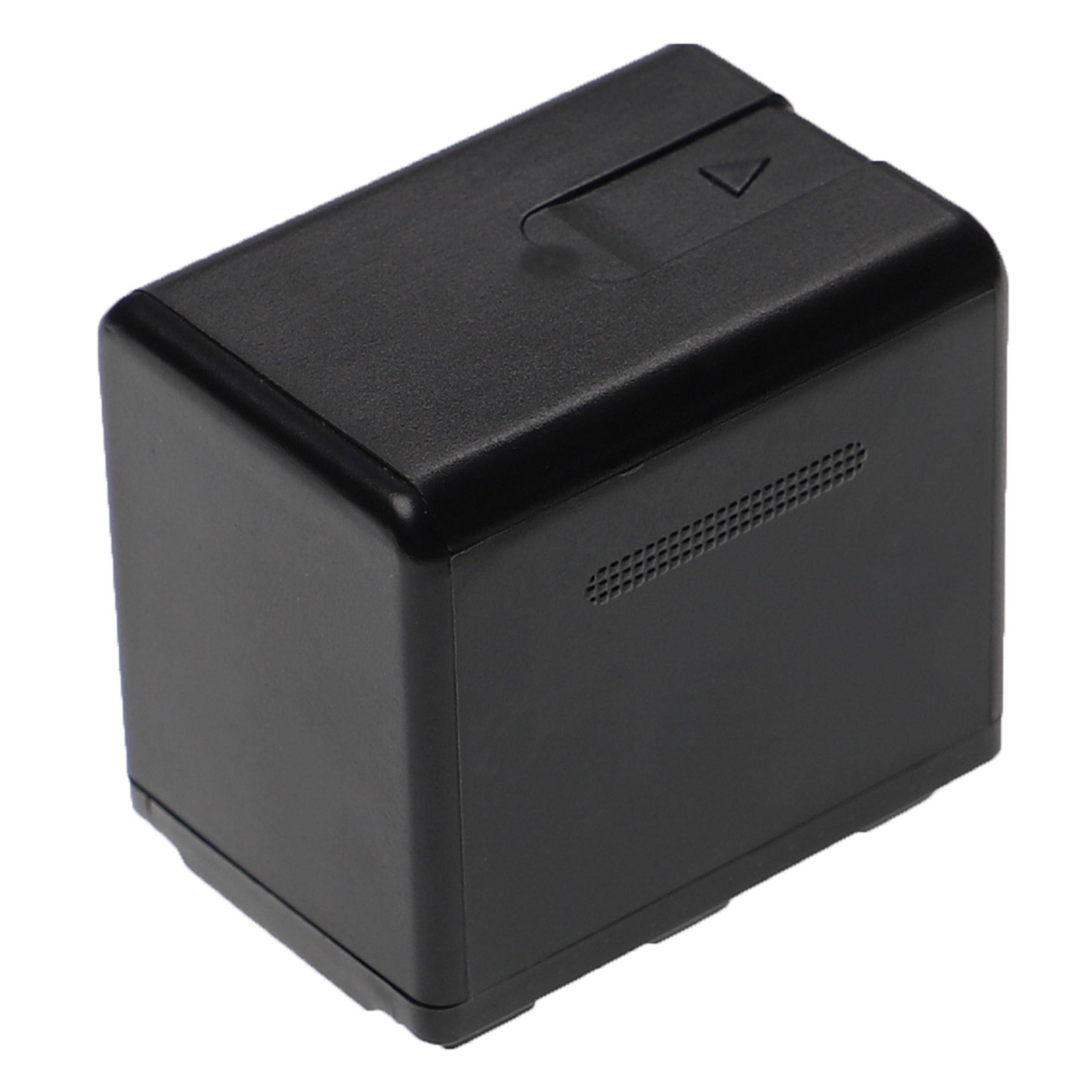 EXTENSILO 2x Akku Ersatz für Panasonic VW-VBK360 für Kamera (3400 mAh, 3,7 V, Li-Ion)