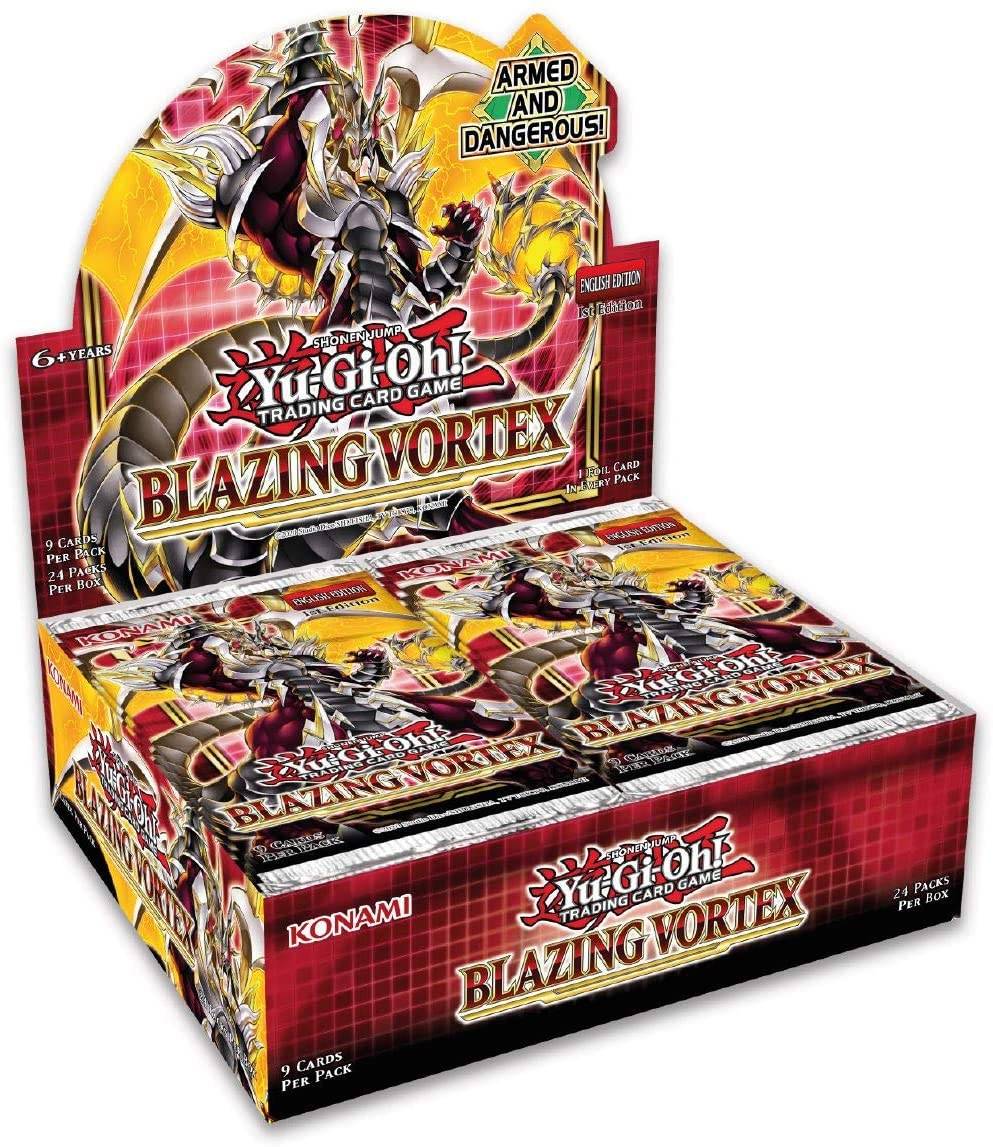Yu-Gi-Oh Blazing Vortex Display Englische Ausgabe Neu & OVP