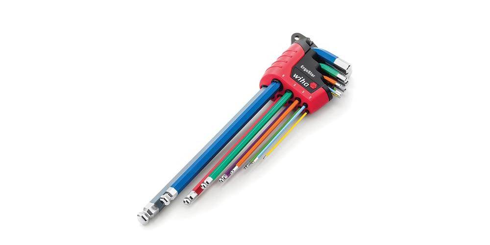 WIHA - STIFTSSCHLSSEL-SET IM ERGOSTAR-HALTER, 9-tlg.