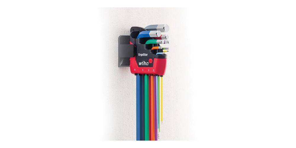 WIHA - STIFTSSCHLSSEL-SET IM ERGOSTAR-HALTER, 9-tlg.