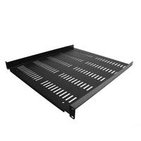 StarTech.com 1HE 19 Zoll Fachboden für netzwerk schrank - Freitragende perforierte Rack ablage für Serverschrank/Rack -