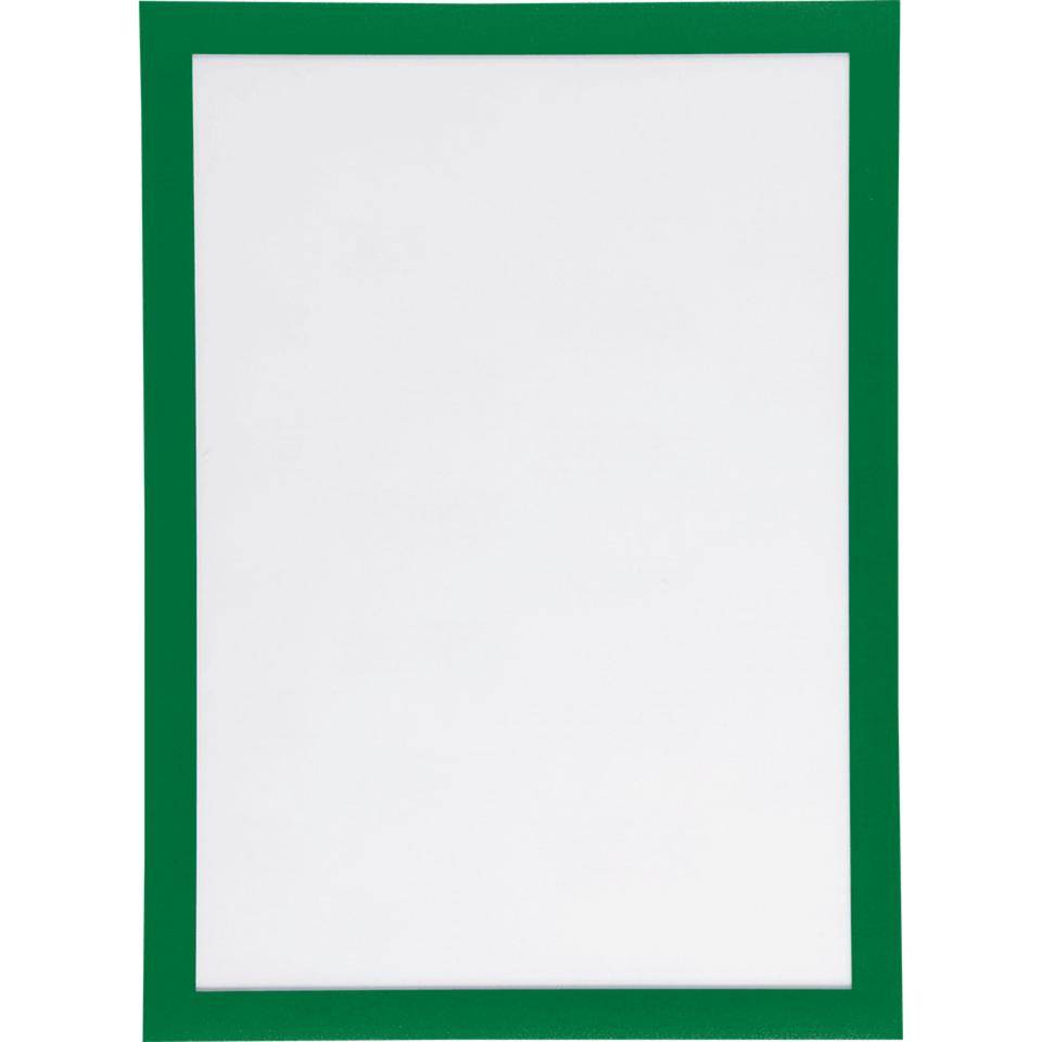 DURABLE Informationsrahmen DURAFRAME, grün, selbstklebend, A3, 2/VE