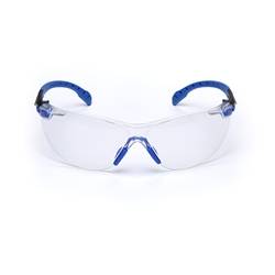 SOLUS Schutzbrille Set SISGAFKT PC, klar, SGAF/AS Rahmen blau/schwarz 2C-1.2 3M