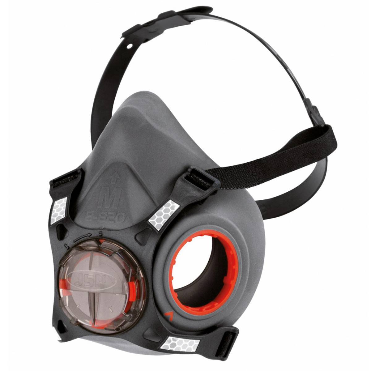 JSP Halbmaske FORCE™ 8-820, mit Typhoon™ Ausatemventil, 82g, Größe M
