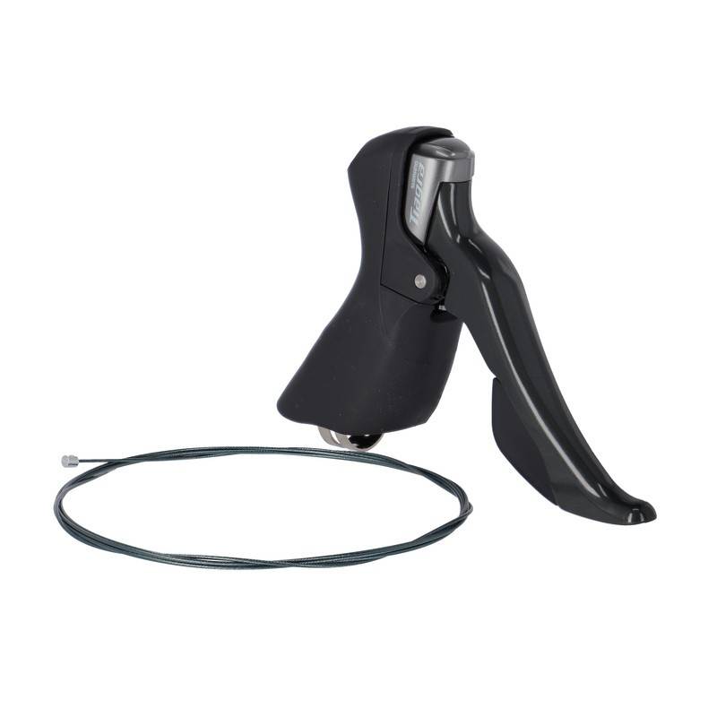 SHIMANO S+B-Hebel Tiagra ST4700 10-fach, rechts, mit Zug 2100 mm lg., schwarz