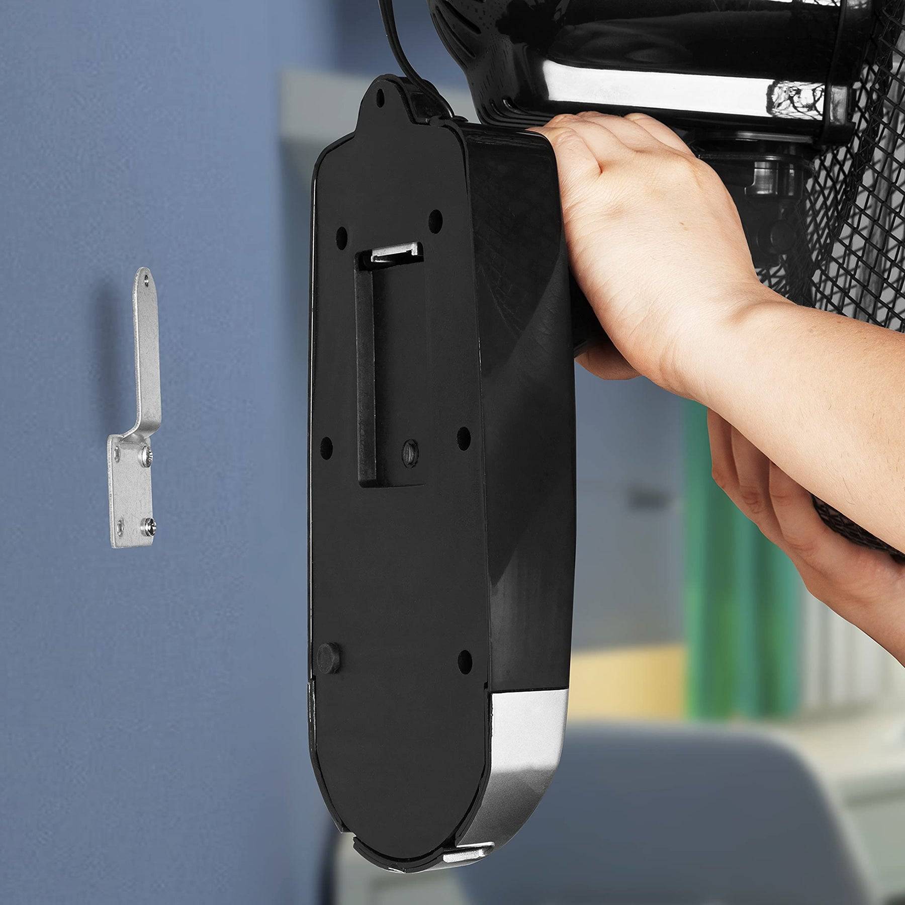 Duronic FN55 BK Wandventilator 60W, Durchmesser 40 cm, Ventilator mit Timer und Fernbedienung