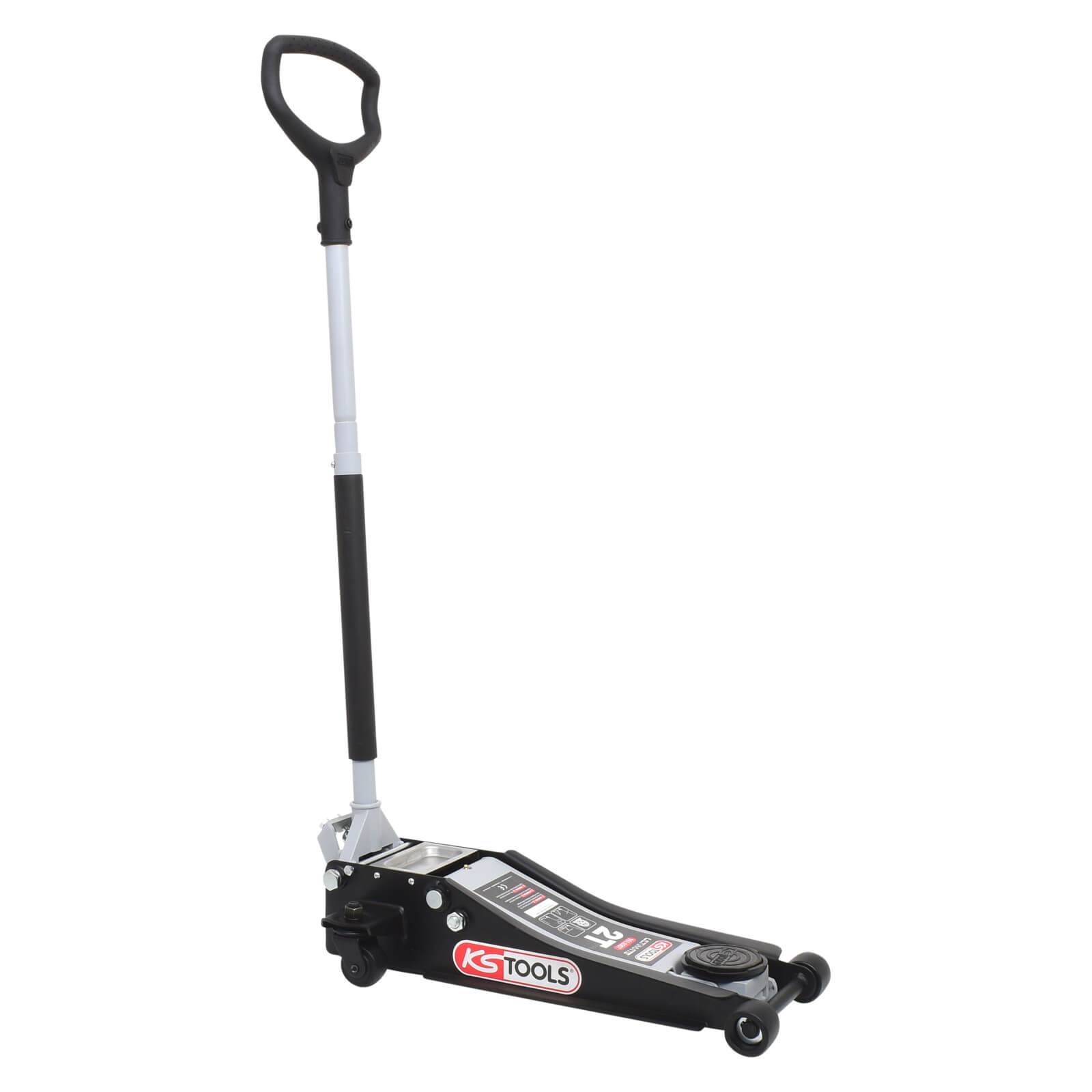 KS-Tools Stahlwagenheber Hydraulisch 161.0367 Reifenwechsel Rangierwagenheber 2t