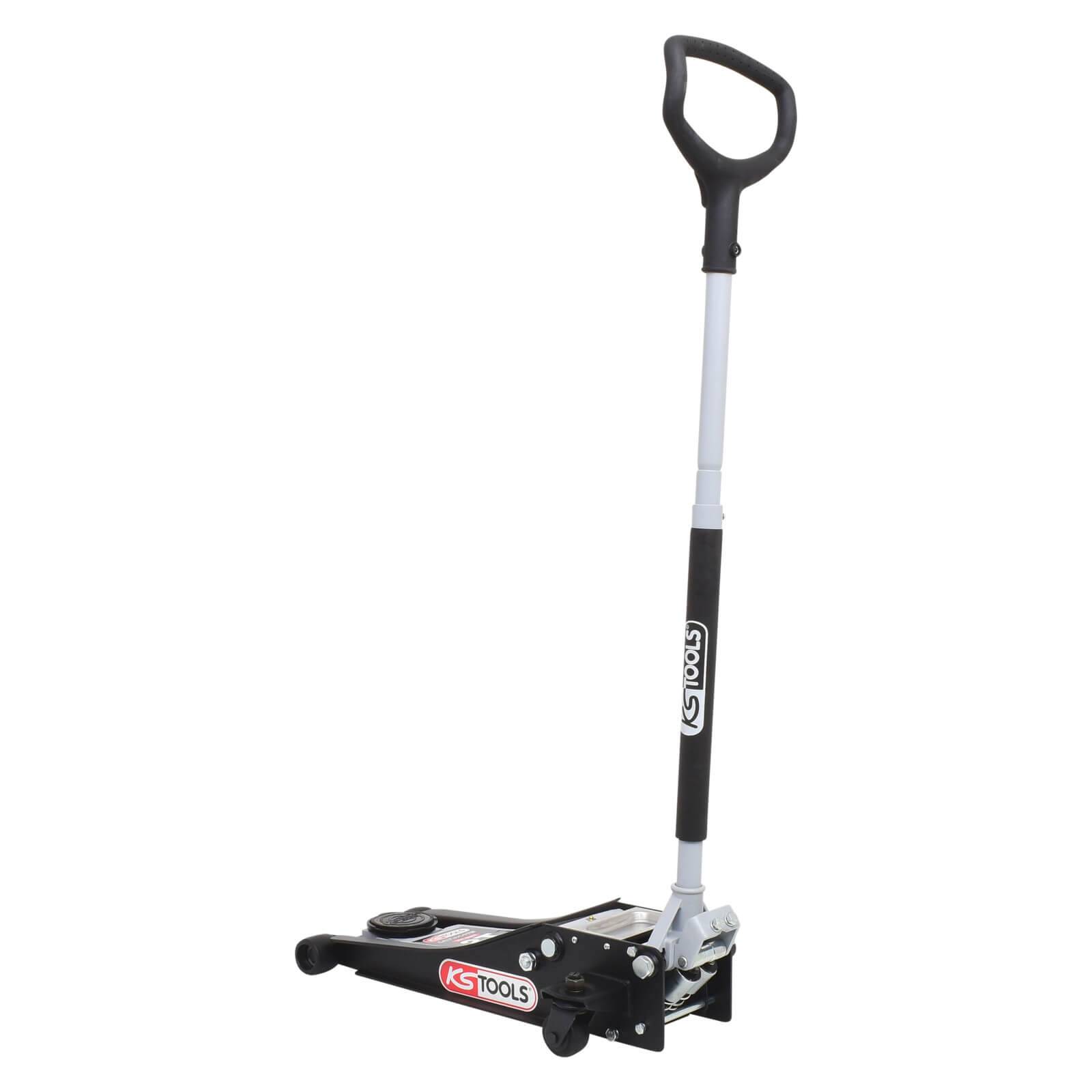 KS-Tools Stahlwagenheber Hydraulisch 161.0367 Reifenwechsel Rangierwagenheber 2t