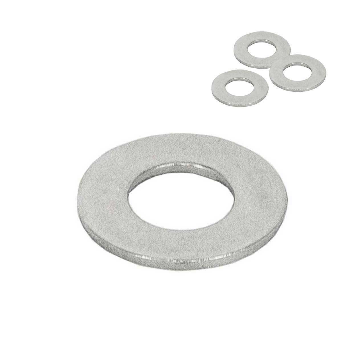 SCHMIDT systemprofile 100x Unterlegscheibe M8 16mm Edelstahl flache U-Scheibe Beilagscheibe Aluprofil-Zubehör