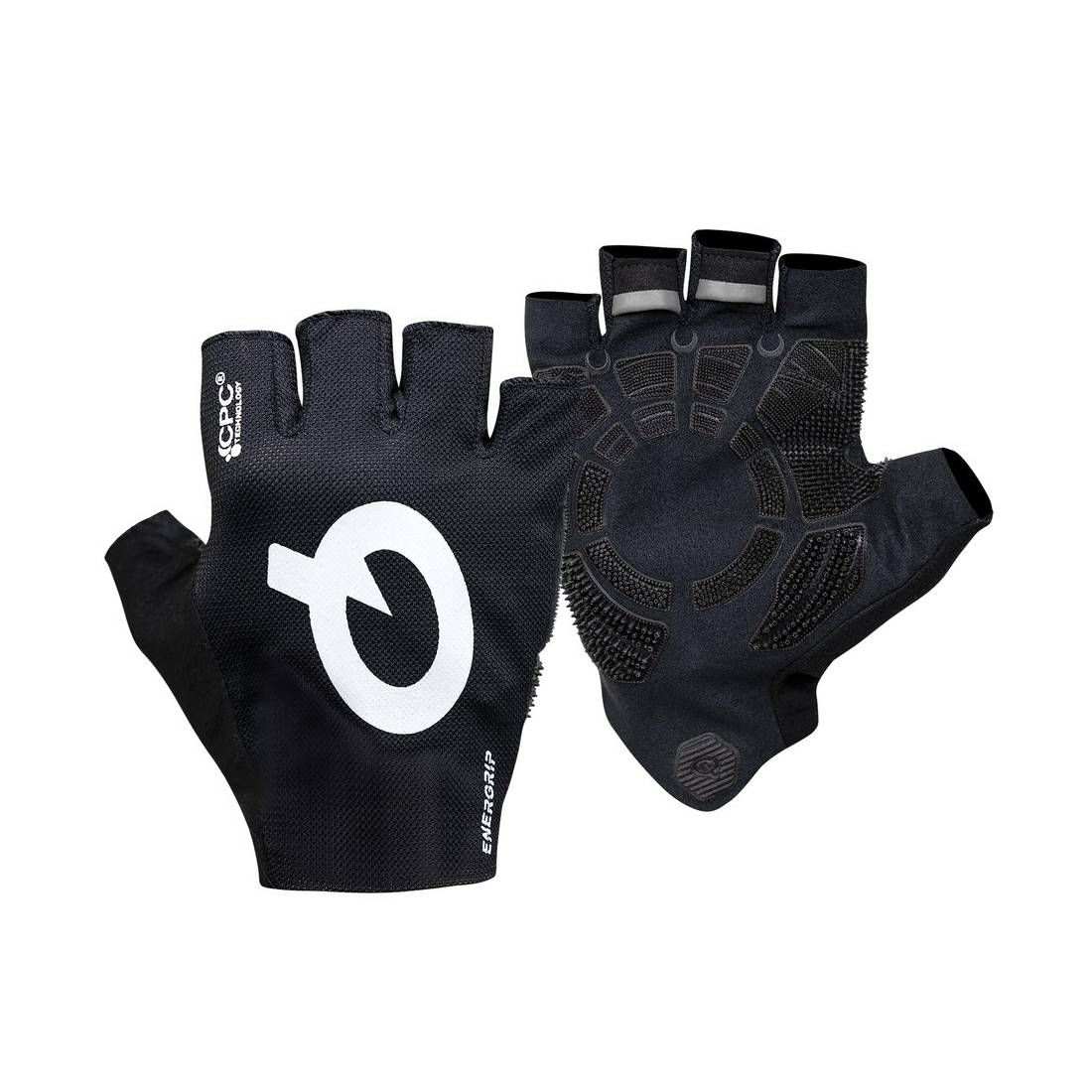 prologo Kurzfingerhandschuh New Energrip schwarz/grau, Gr. M, unisex, schwarz/grau (1 Paar)