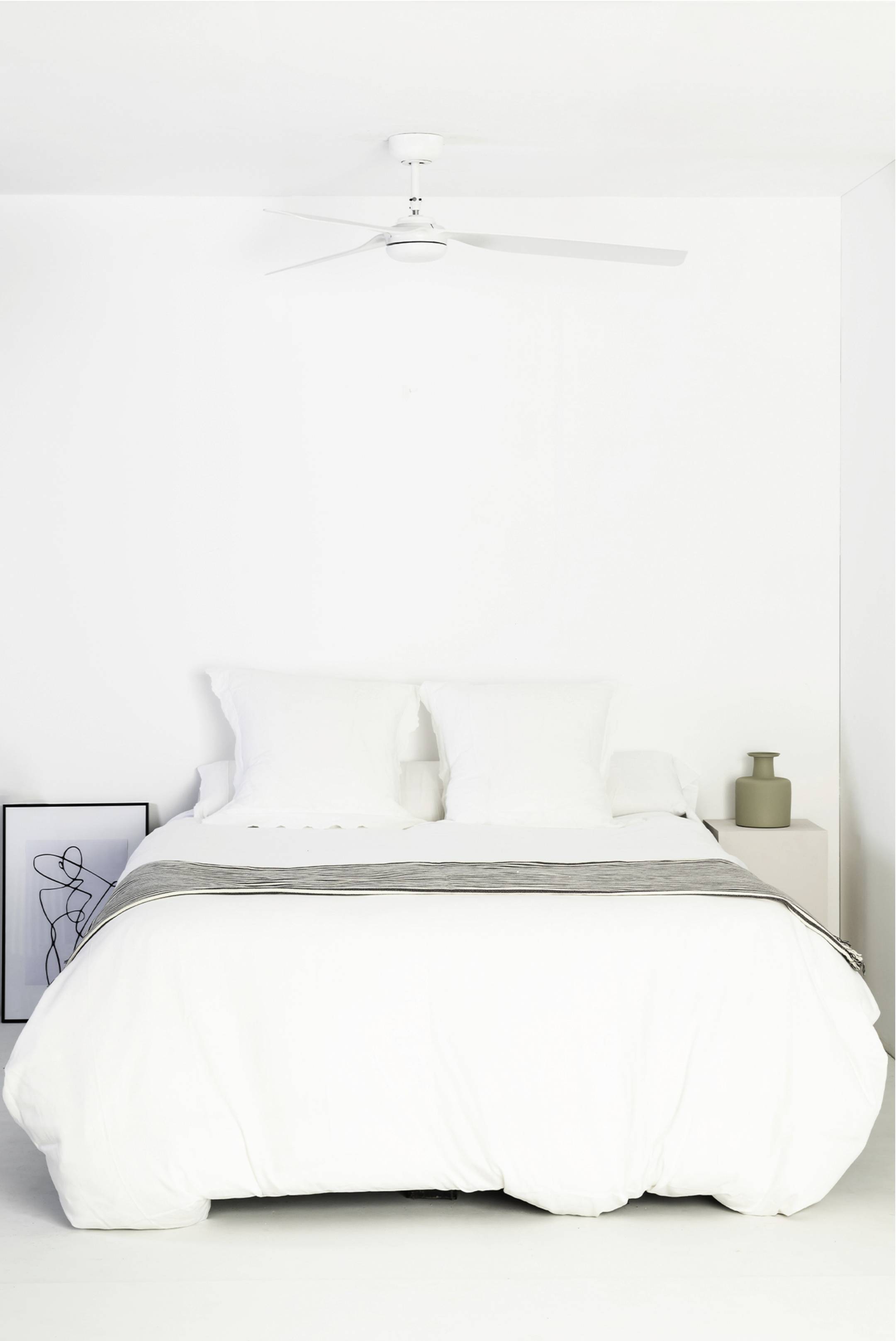 DC Deckenventilator Punt Weiß