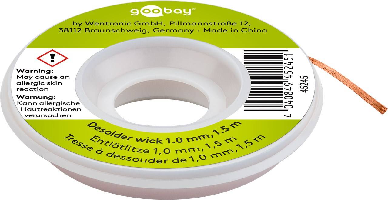 goobay Entlötlitze 1,0 mm