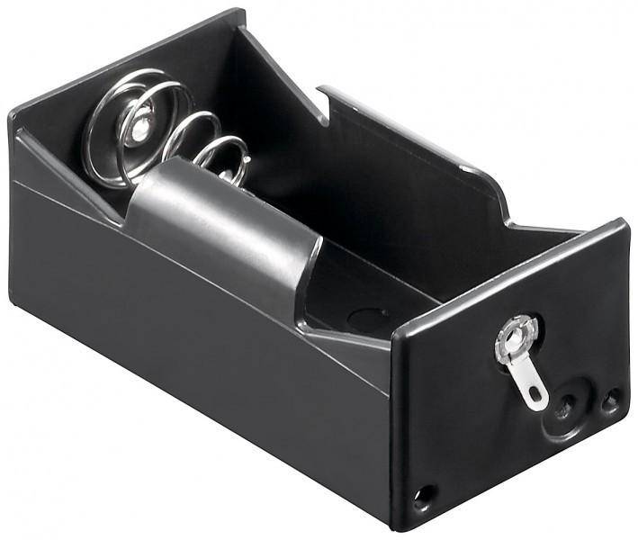 Batteriehalter für 1x Mono D mit Lötanschluss