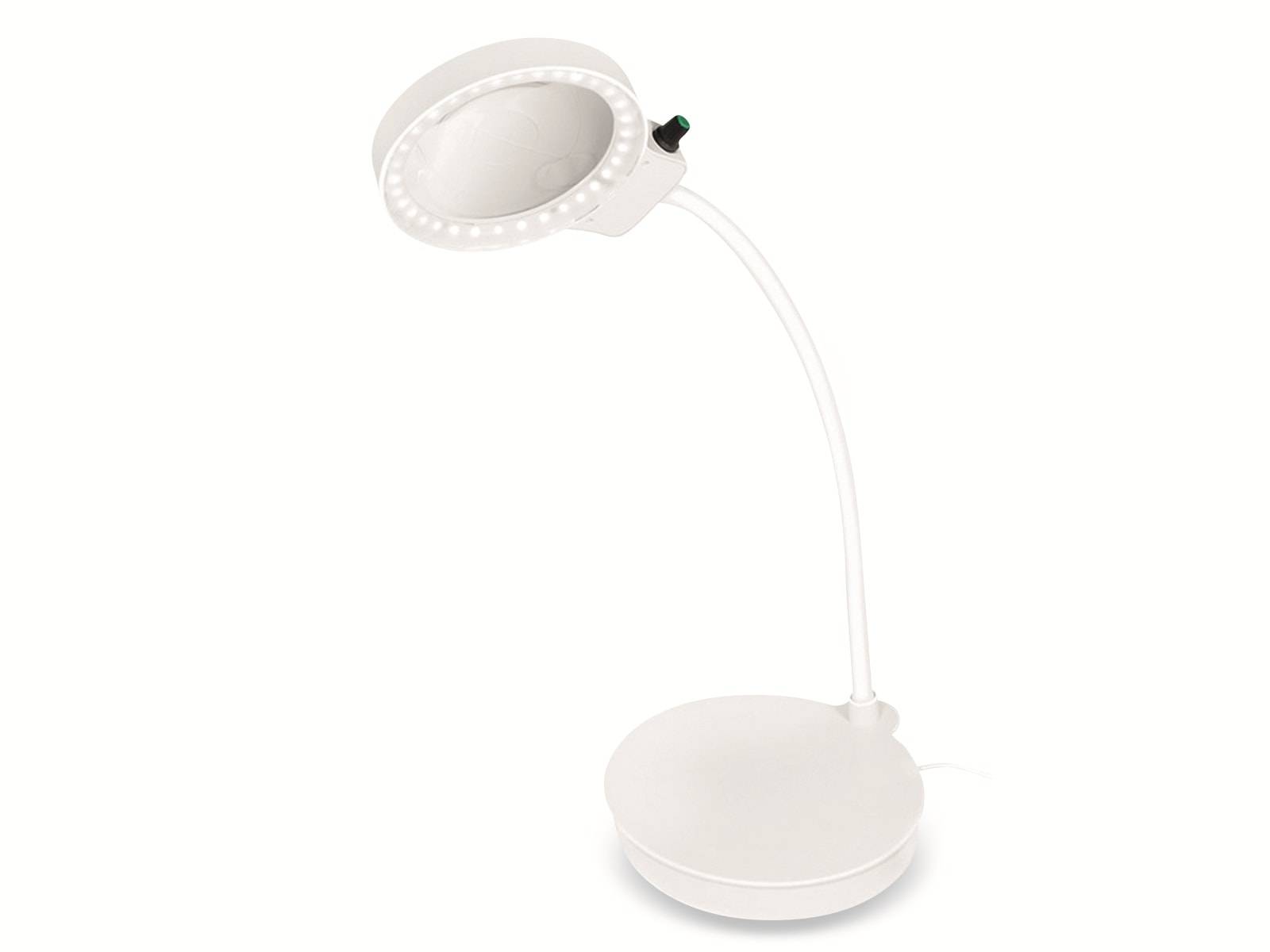 LOGILINK Lupenleuchte WZ0067, mit Standfuß, 8 + 36 Dioptrien, dimmbar