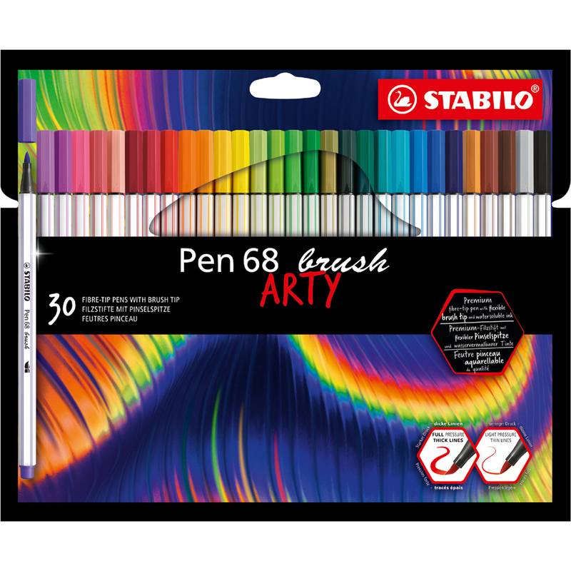 Filzstift Pen 68 brush Arty VE=30 Stifte