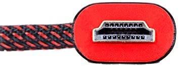 Duronic HDC03 HDMI-Kabel 2m - 24k Goldkontakte - High-Speed HDMI V2.0 für Ultra-HD 2160p 4K Auflösung - Für PS5 und VR