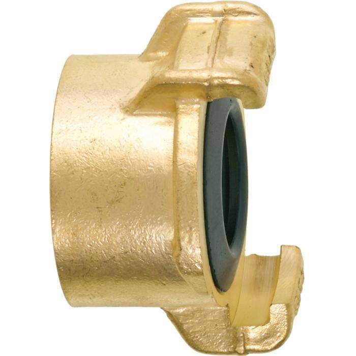 GEKA® plus Gewindestück - mit Innengewinde G 1/2" - 19,17 mm - Messing - Druck max. 40 bar - Preis per Stück