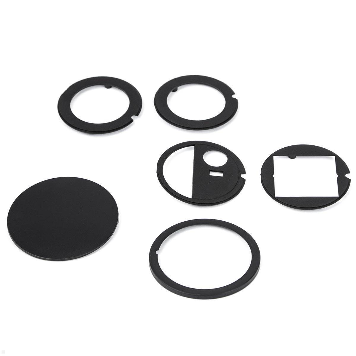 Bachmann PIX Einbausteckdose mit Deckel und GST18 Zuleitung (926.000D) schwarz