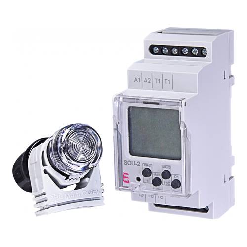 ETI 002470020 - Dämmerungsschalter SOU-2+senz. (230V | 8A | 1-50000 Lx | 1 Kontakt)