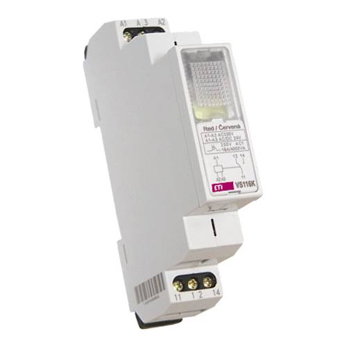 ETI 002471220 - AC Leistungsrelais VS316K/230 (Überwachungs- und Steuerrelais | 230V | 16A | 3 Kontakte)