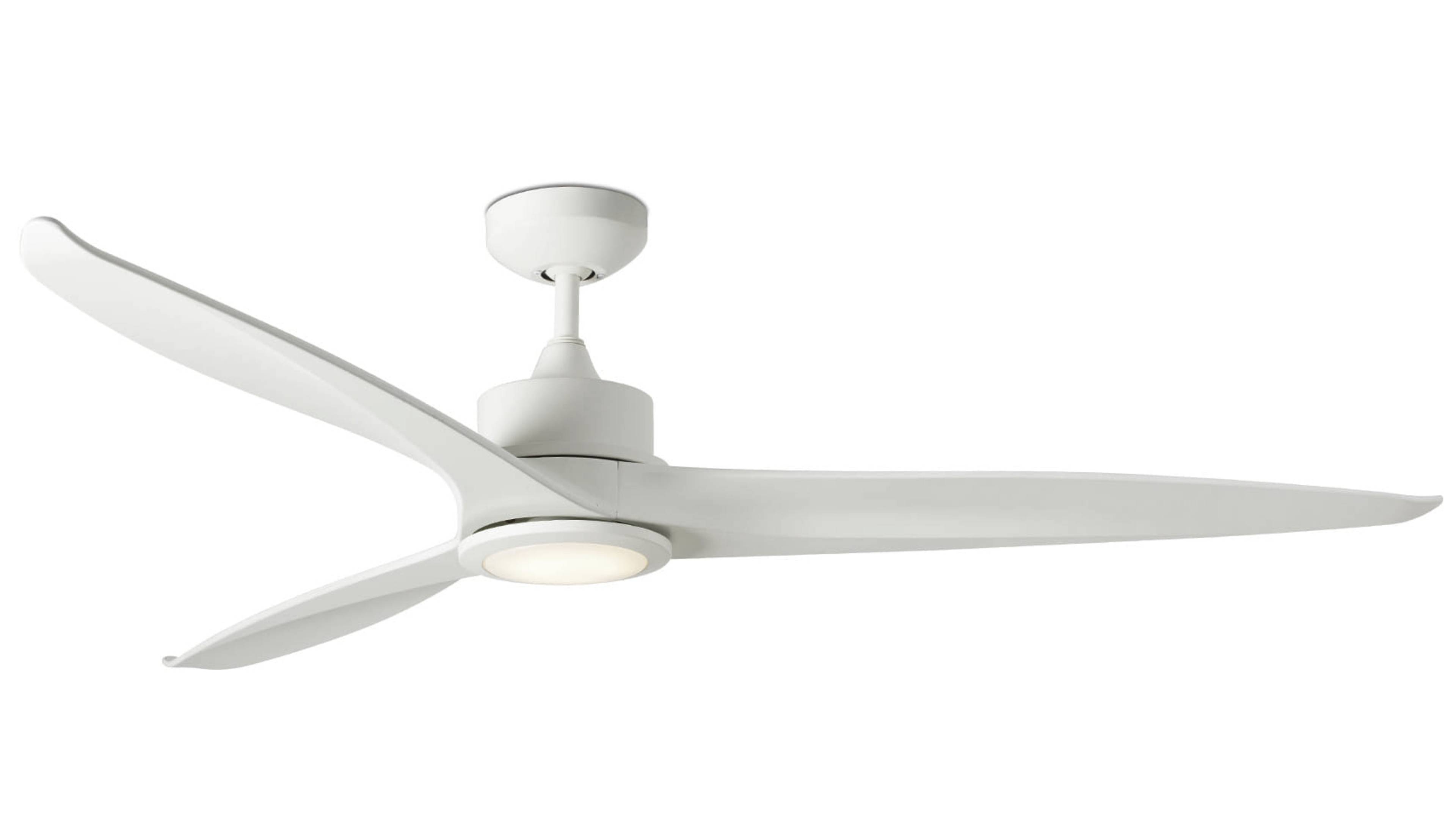 Energiespar Deckenventilator Tonic Weiß mit LED