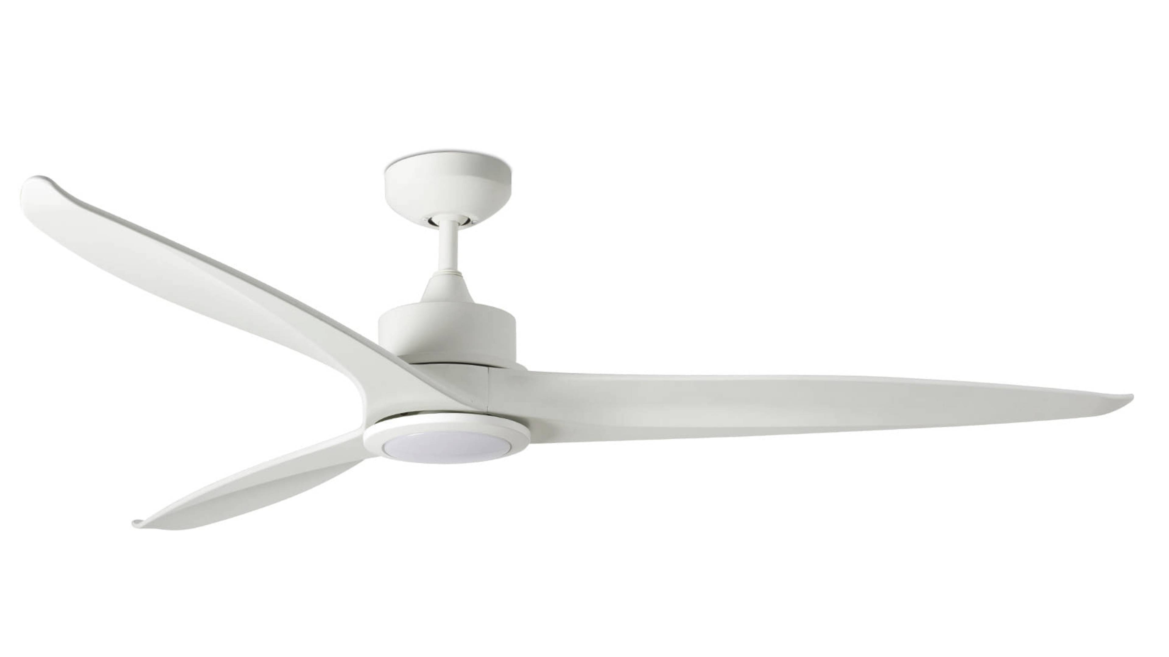 Energiespar Deckenventilator Tonic Weiß mit LED