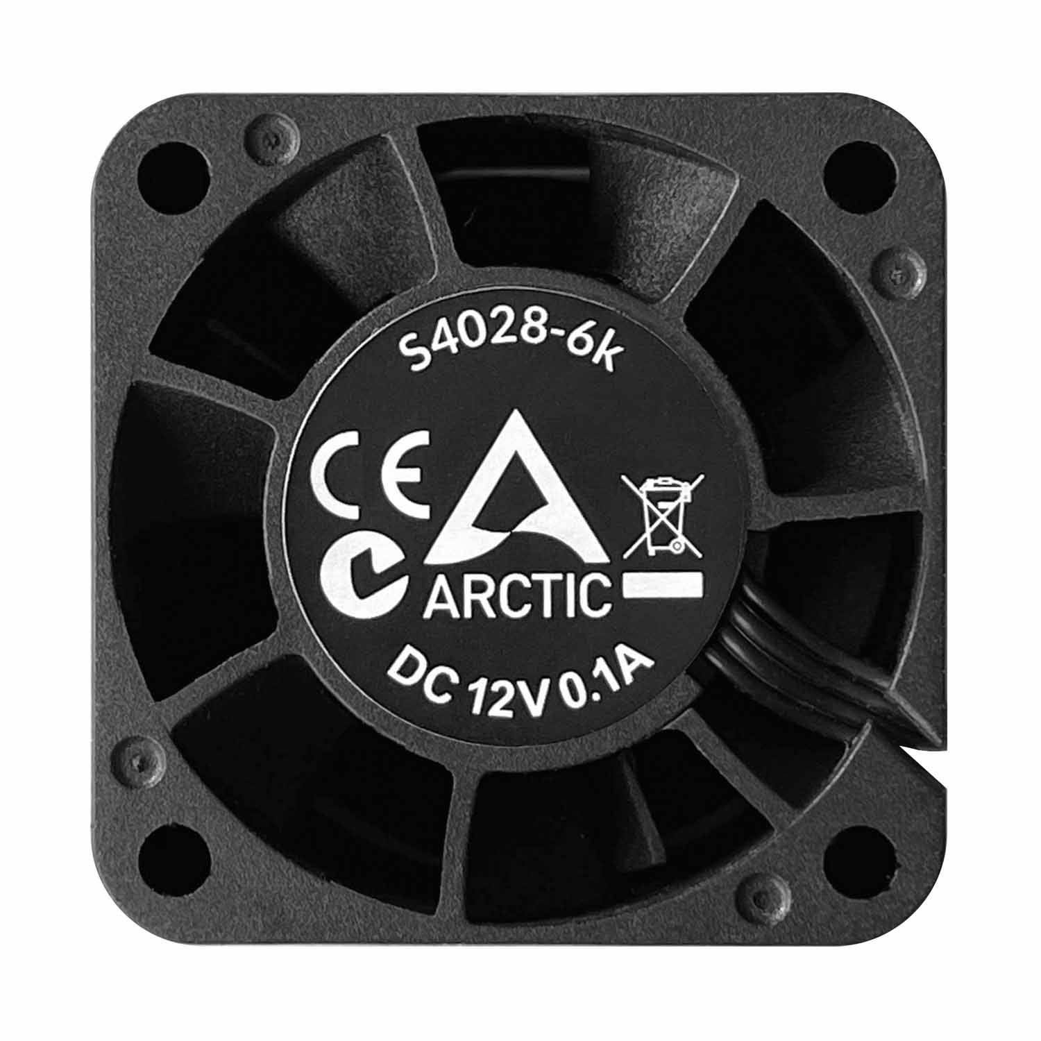 Arctic S4028-6K - 40 mm Server Lüfter - Ventilator - 4 cm - 250 RPM - 6000 RPM - 7,1 cfm - 12,06 m³/h