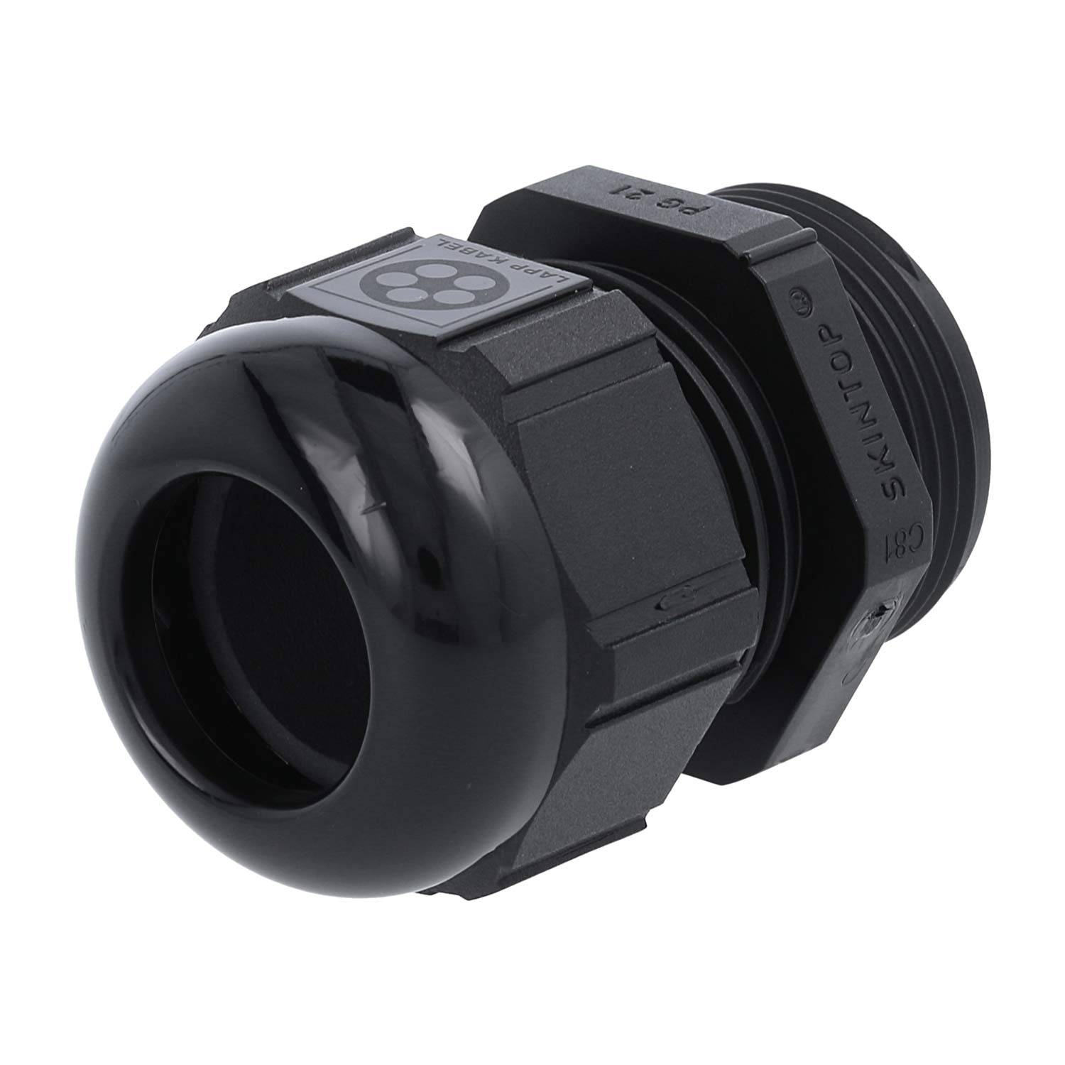 LAPP Verschraubung PG21x1,588 SKU-PG21 Polyamid (PA) Gewindelänge 11,0mm - 1 Stück