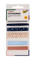FOLIA - Geschenkbänder Blue Velvet blau
