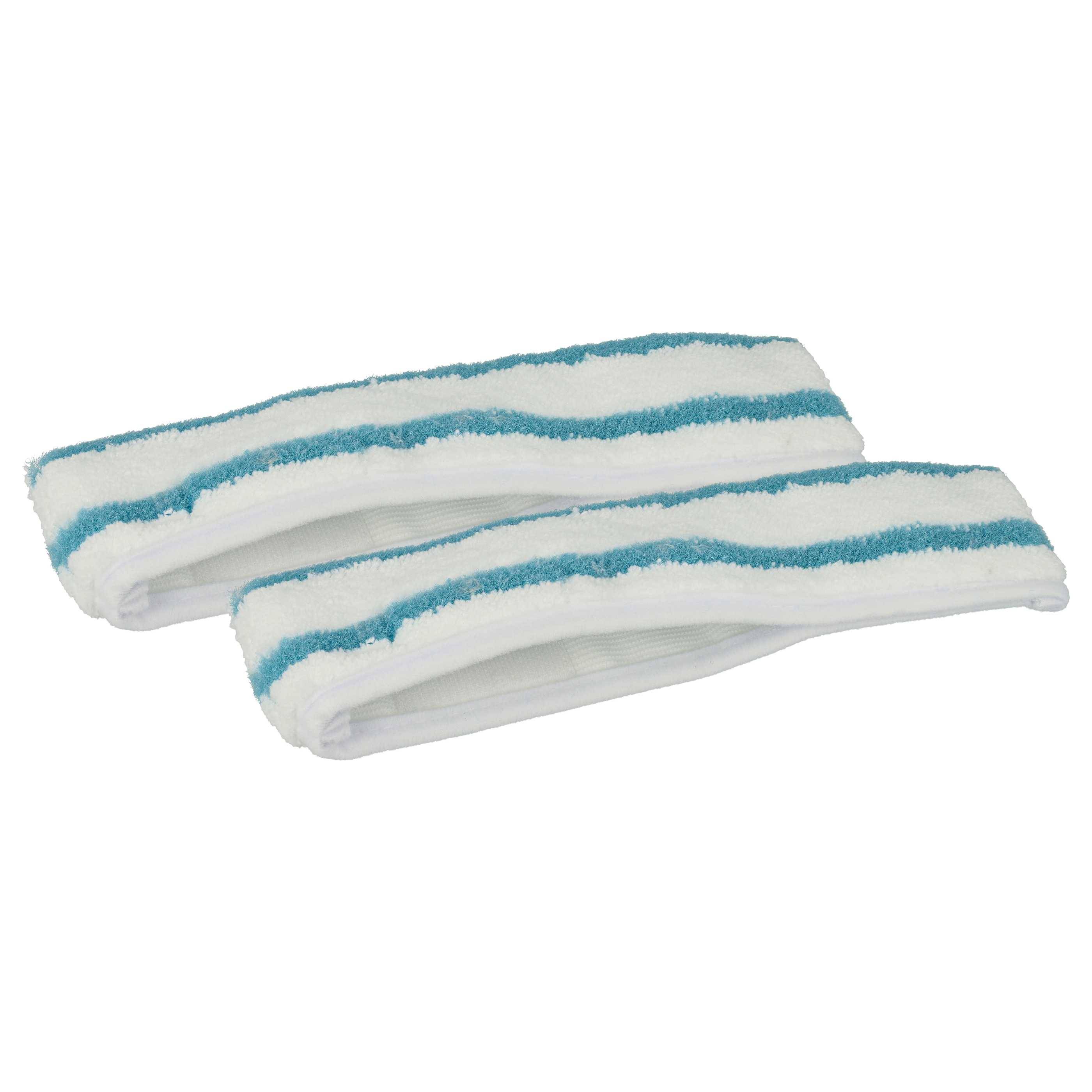 vhbw 2x Ersatzbezug Ersatz für Leifheit 51164, 51164-5 für Einwascher, Fensterreiniger