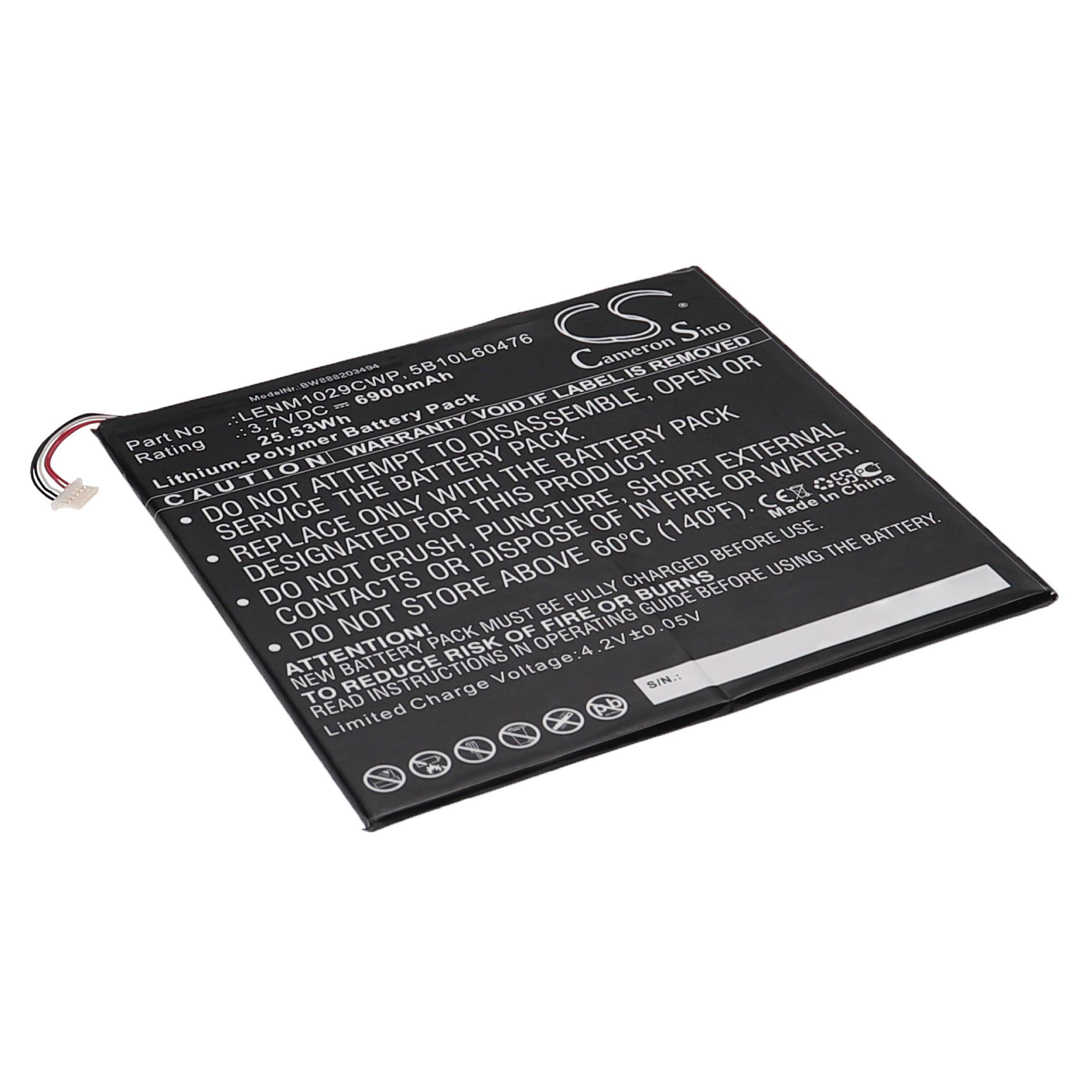vhbw Akku kompatibel mit Lenovo Miix 310-10ICR (80SG004FHH ), 310-10ICR (80SG004DHH) Notebook (6900 mAh, 3,7 V, Li-Polymer)