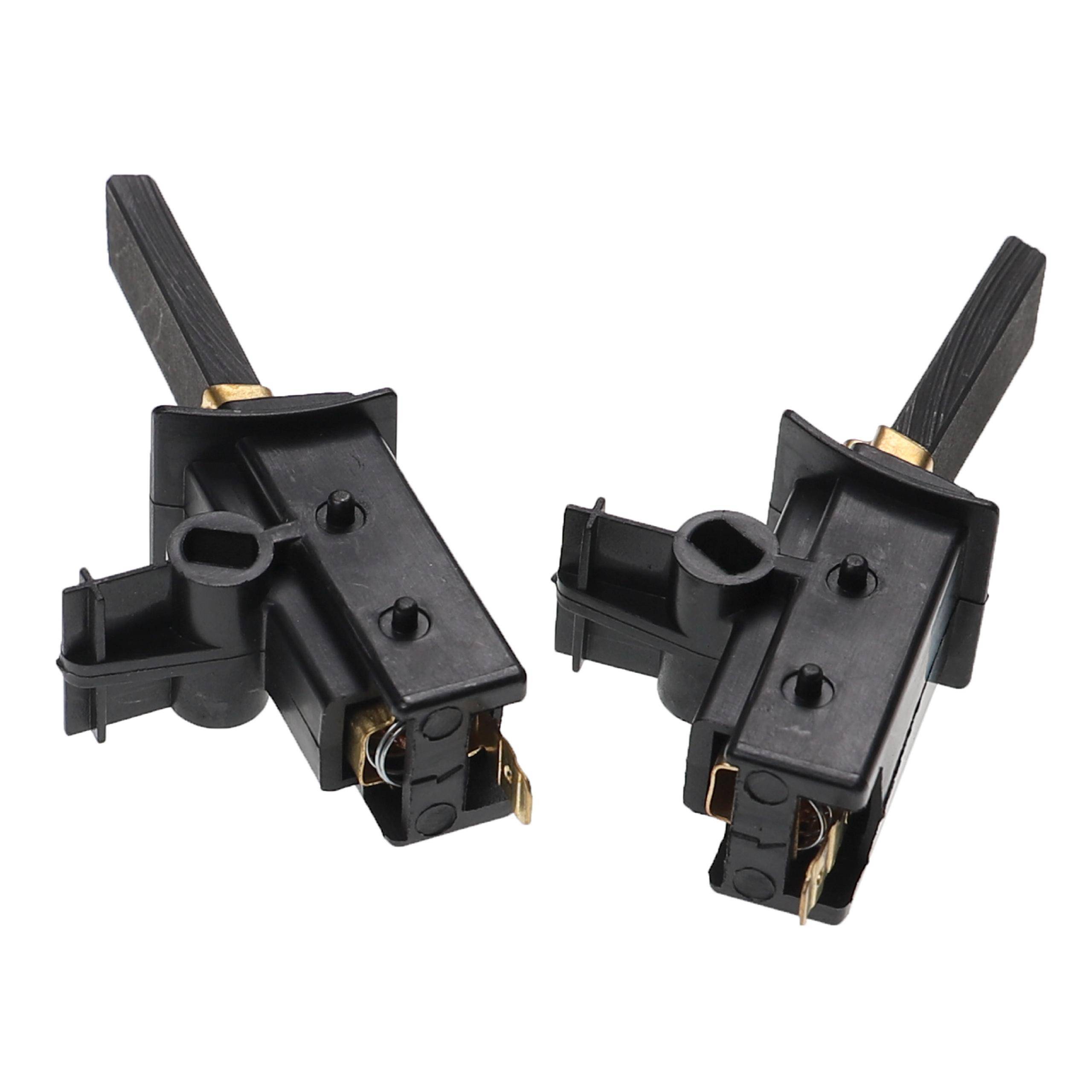 vhbw 2x Kohlebürste 5 x 12,5 x 32 mm kompatibel mit Siemens Waschmaschine, Trockner