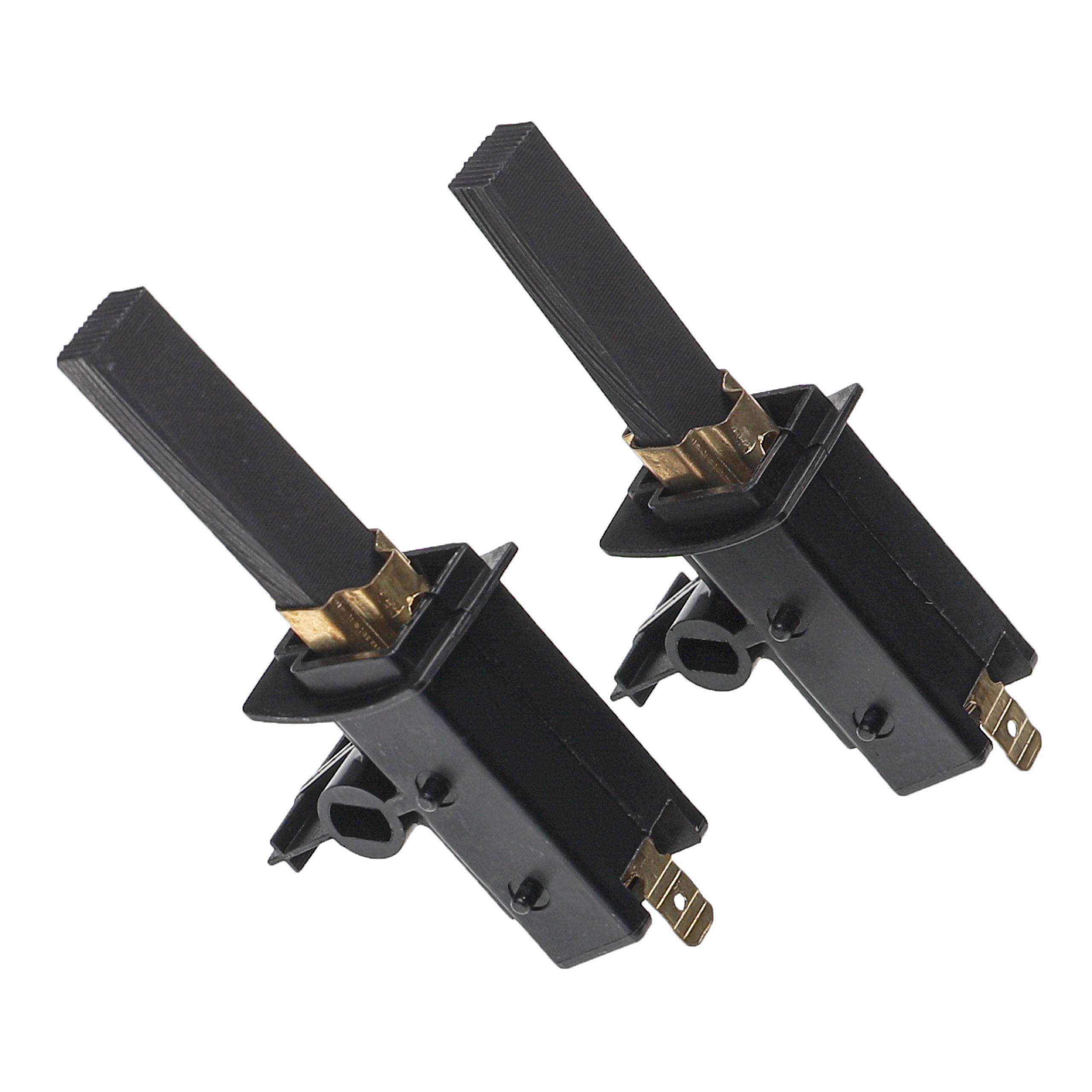vhbw 2x Kohlebürste 5 x 12,5 x 32 mm kompatibel mit Siemens Waschmaschine, Trockner