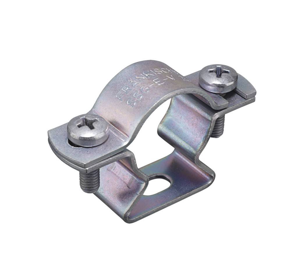 Fränkische Stahlrohr-Abstandschelle SSG-E-V 63 vz. Zn-Ni