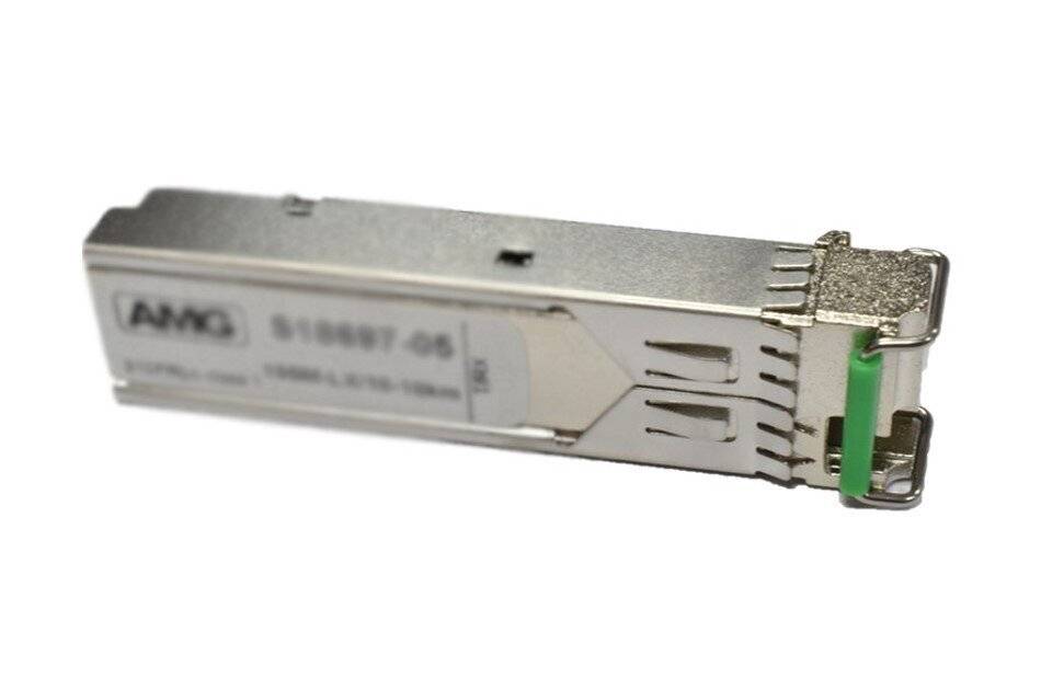 AMG Systems SFP-MM-100M-BX2-55, SFP, 100Mb/s, Einfaser, Multimode, 2km Reichweite (Tx: 1550 nm, Rx: 1310 nm)