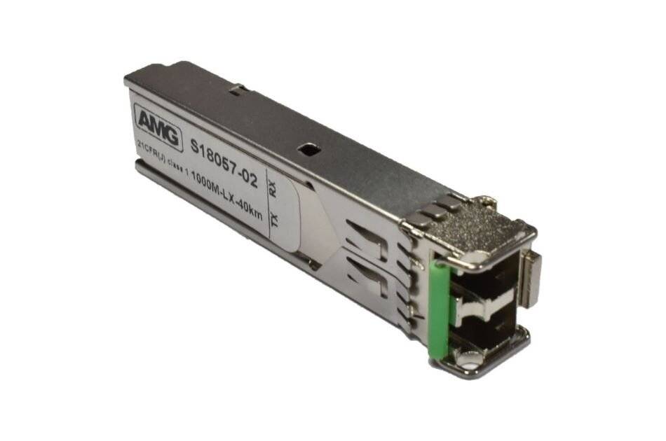 SFP-SM-1G-EX40-31, SFP, 1Gb/s, Doppelfaser, Singlemode, 40km Reichweite (Tx/Rx: 1550 nm) 19dB DR, LC