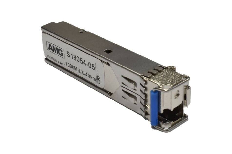 SFP-SM-1G-BX40-31, SFP, 1Gb/s, Einfaser, Singlemode, 40km Reichweite (Tx: 1310 nm, Rx: 1550 nm), LC