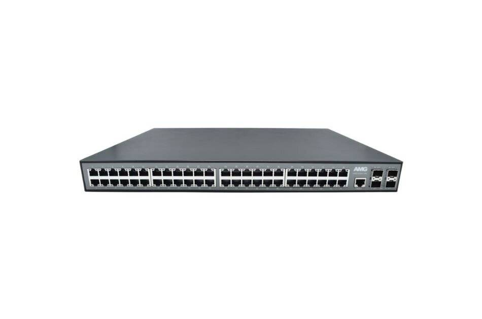 AMG Systems AMG510-48G-4XS, Managed Switch, 48 x 1GBT RJ45 , 4 x 100/1000/10GFX SFP Slots