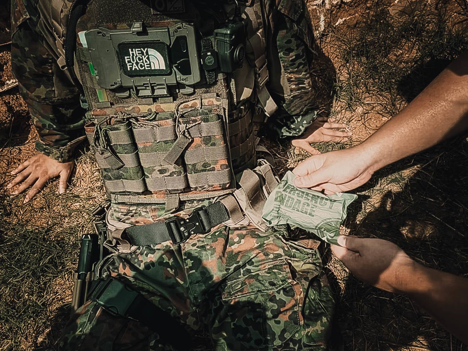 Military IFAK Trauma Kit IFAK3 Pouche Molle Tactical Medical Pouch (9 teilig)