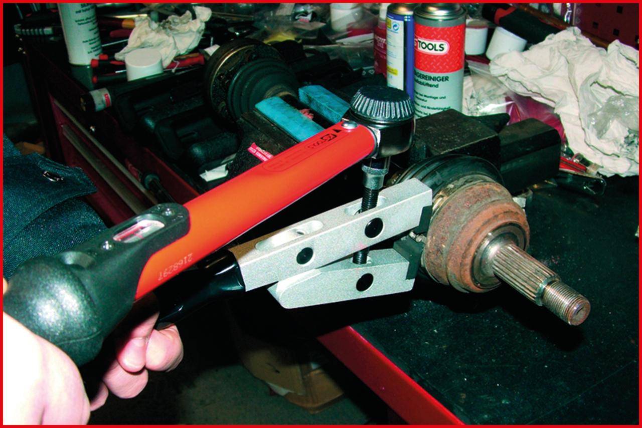 KS TOOLS Schlauchklemmenzange für Drehmomentanzug, 270mm