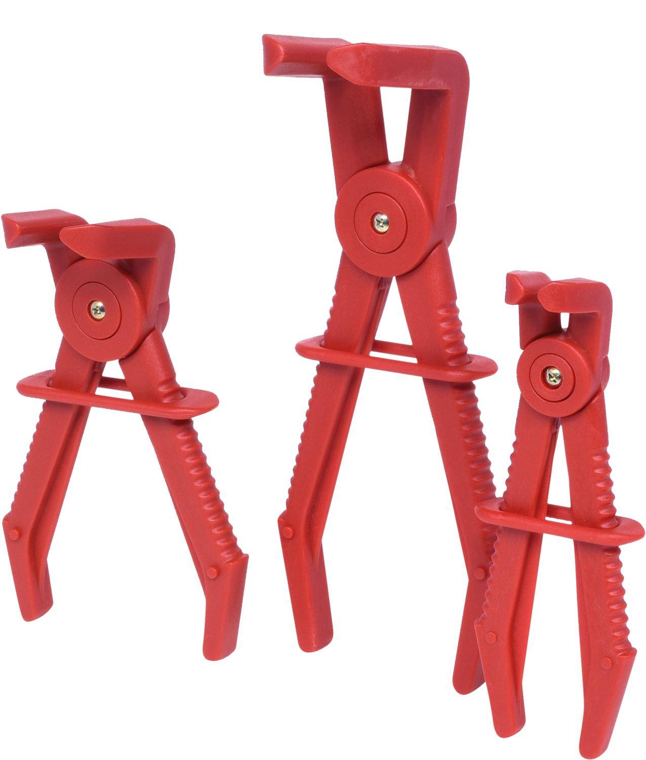 KS TOOLS Schlauch-Abklemm-Zangen-Satz 90, 3-tlg