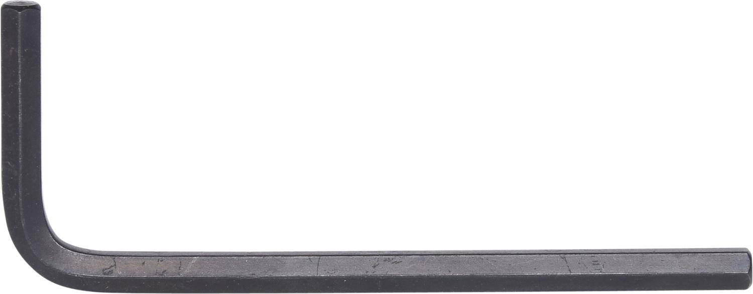 KS TOOLS Innensechskant-Winkelstiftschlssel phosphatiert, kurz, 4mm