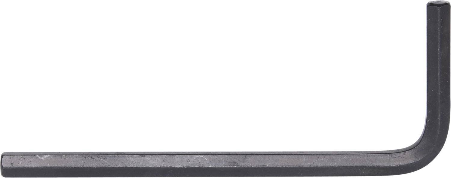 KS TOOLS Innensechskant-Winkelstiftschlssel phosphatiert, kurz, 4mm